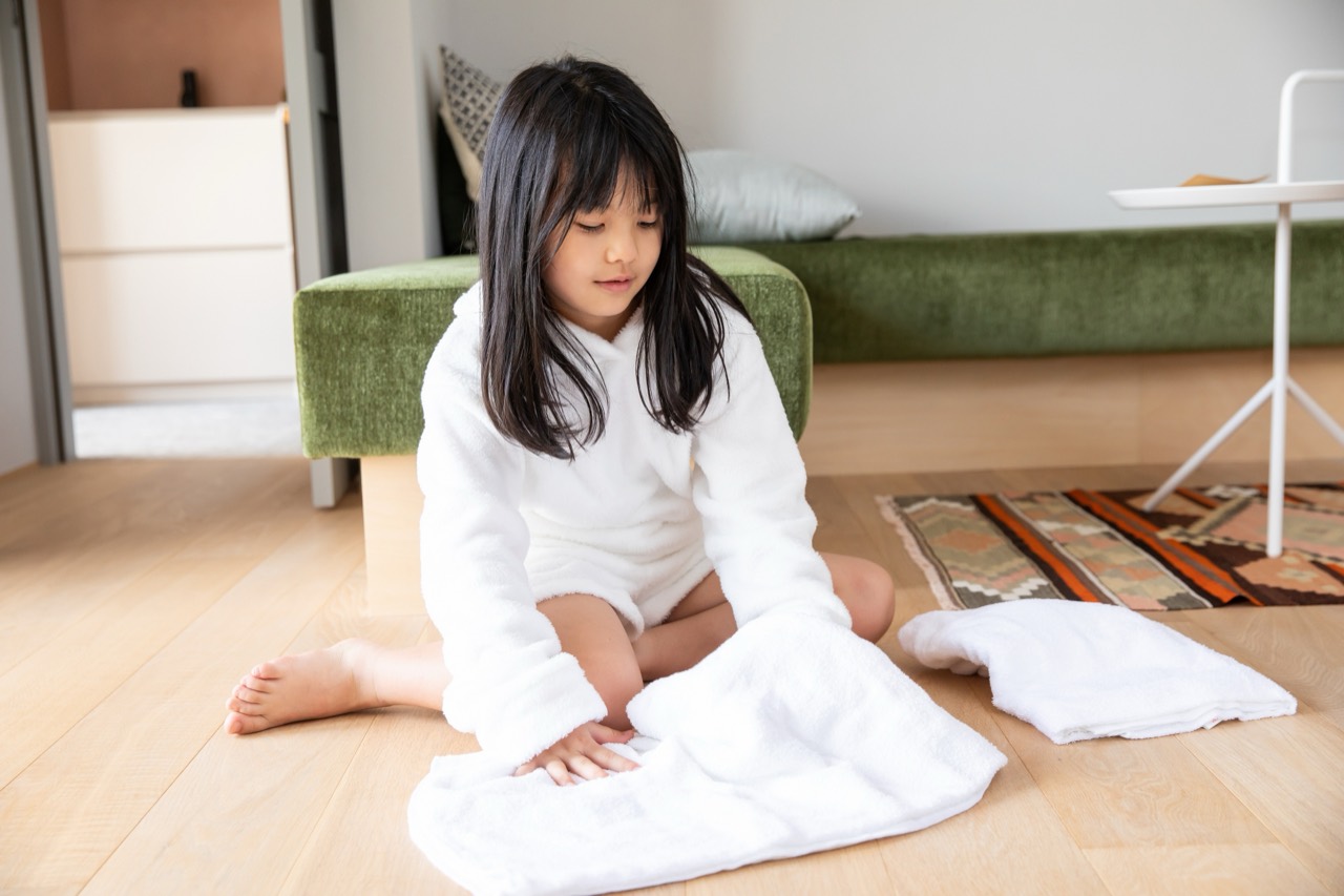 成績が良い子は、所作がていねい