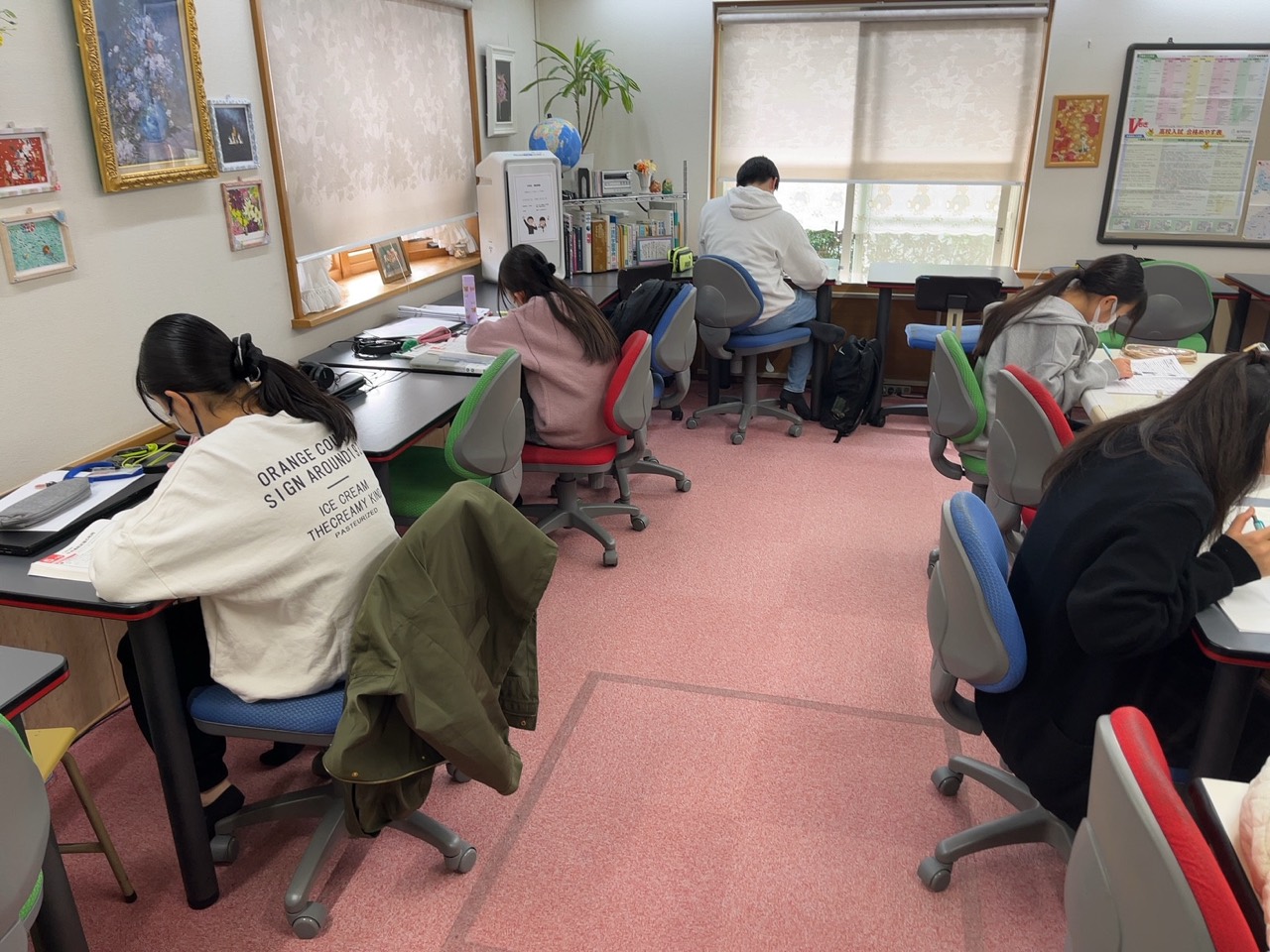 中学生の補習授業をやっています!